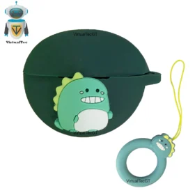 Protector Huawei FreeClip Diseño Dinosaurio Verde