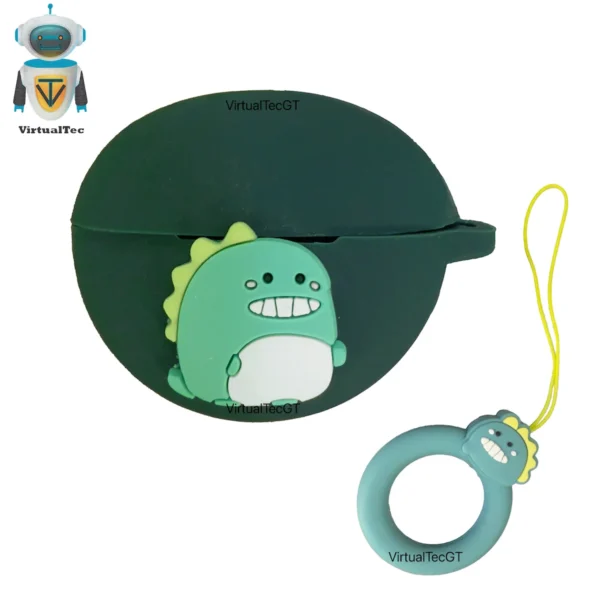 Protector Huawei FreeClip Diseño Dinosaurio Verde