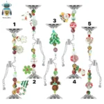 Pulsera con Decoraciones Navideñas Apple Watch