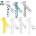 Pulsera Clear Estampada (codVG)
