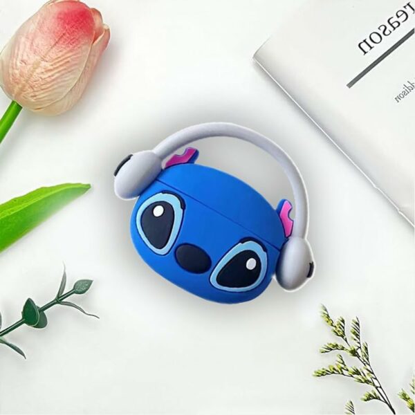 Protector AirPods 4 Diseño Stitch Music - Imagen 2