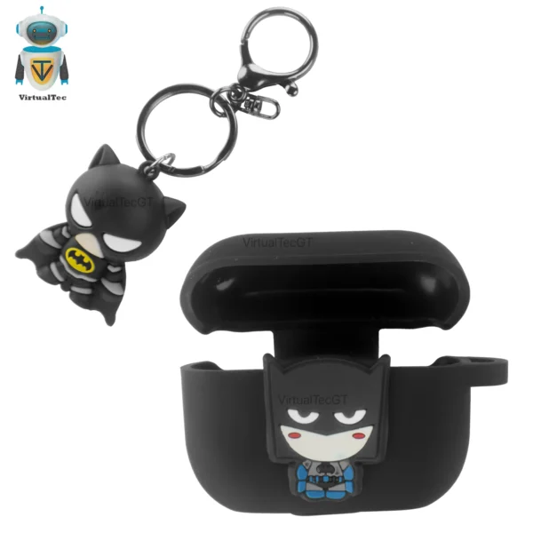 Case Airpods Pro Diseño Llavero Batman (Segunda Generacion)