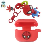 Case Airpods Pro Diseño Llavero Spiderman Face (Segunda Generacion)