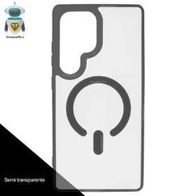 Protector MagSafe Samsung S25 Ultra Clear Negro