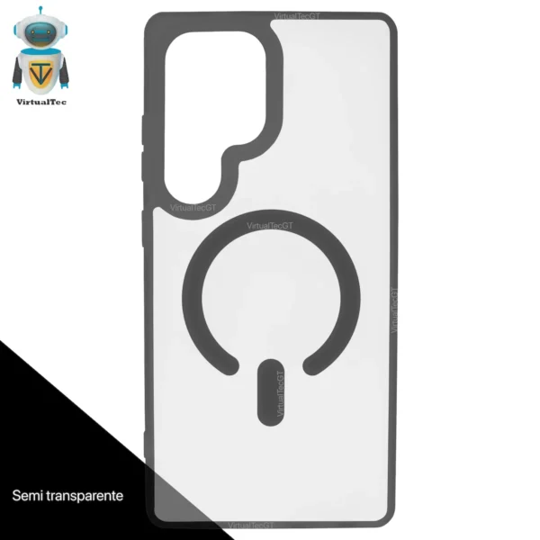 Protector MagSafe Samsung S25 Ultra Clear Negro