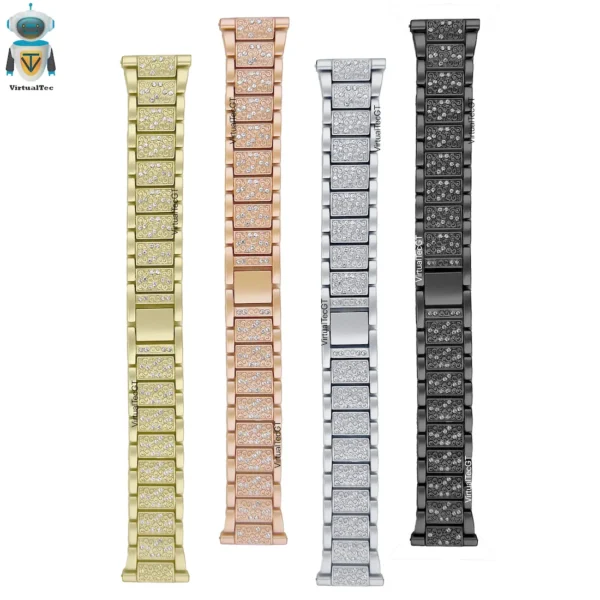 Pulsera 18mm Eslabon Sparkle