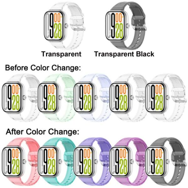 Pulsera Xiaomi/Redmi Watch 4/5Band 8/9Pro Clear