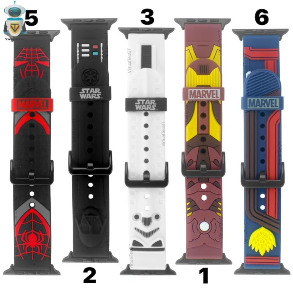 Pulsera Marvel/Star Wars Apple Watch