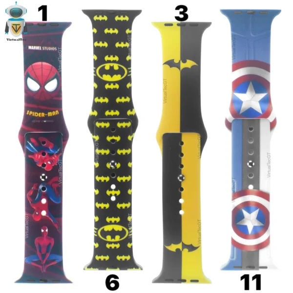 Pulsera Superheroes Apple Watch