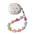 Protector Samsung Galaxy Buds Clear Corazones Colores