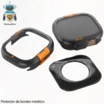 Bumper Apple Watch Premium (2 piezas) Negro Ultra