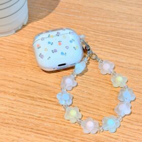 Case Airpods Pro 3 Diseño Clear Tulipanes