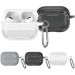 Case Airpods Pro 3 Estilo Fibra de Silicona