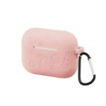 Case Airpods Pro 3 Grabado Flores Silicon