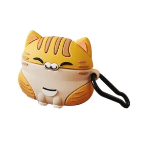 Case Airpods Pro 3 Diseño Gatito Café