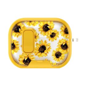 Case Airpods Pro 3 Flores Girasol Amarillo