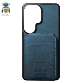 Protector MagSafe Samsung S26 Ultra Cuero con Wallet Azul