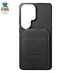 Protector MagSafe Samsung S26 Ultra Cuero con Wallet Negro