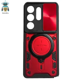 Protector Magnético Samsung S26 Ultra con soporte Rojo