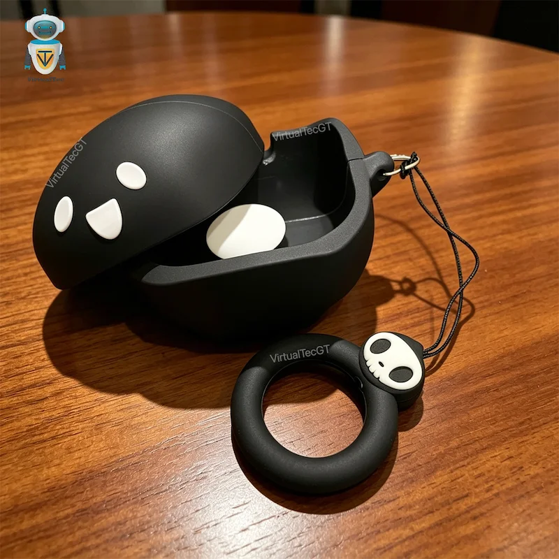 Protector Samsung Buds 4/4 Pro Ghost Negro - Imagen 2