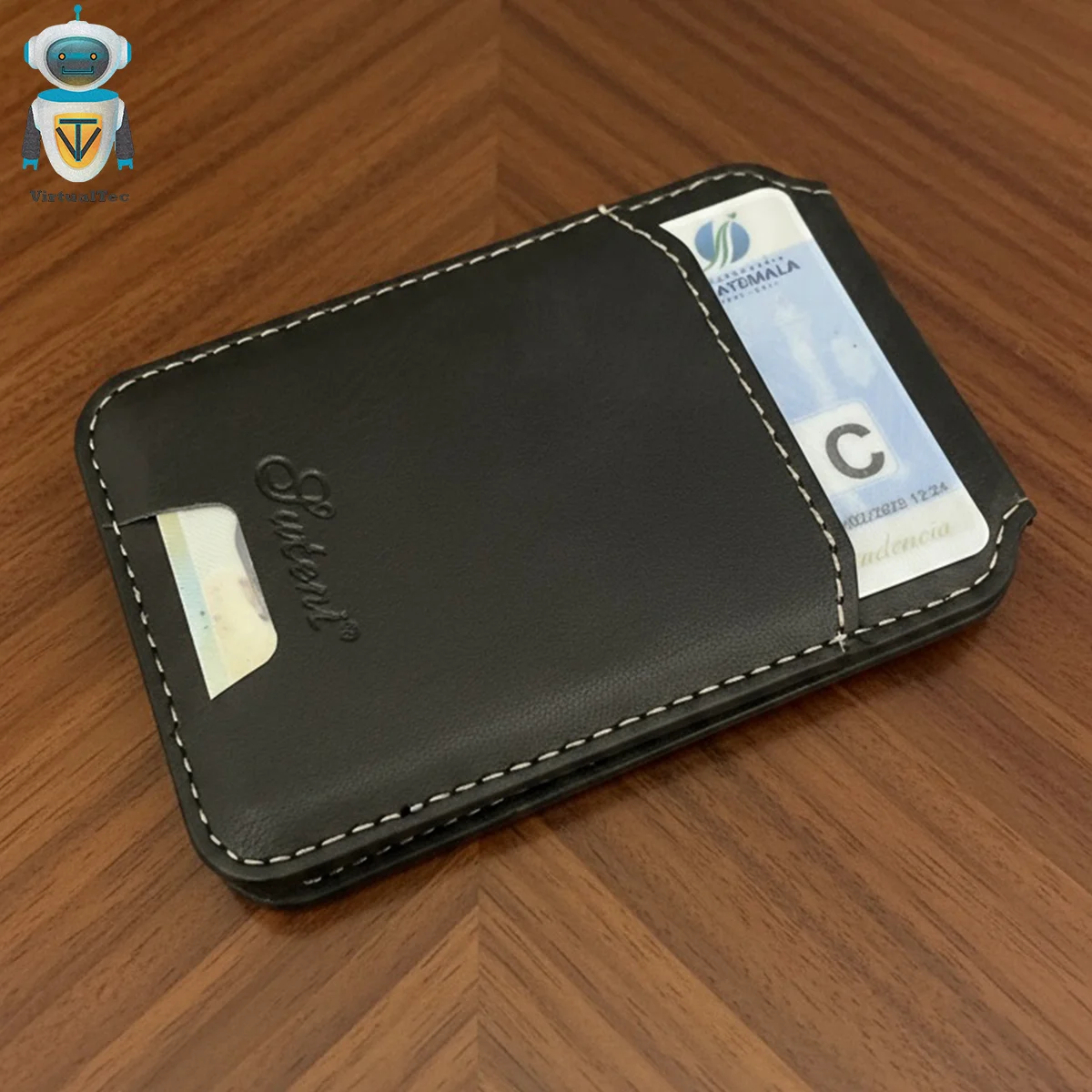 Protector MagSafe Samsung S26 Ultra Cuero con Wallet Café Obscuro - Imagen 3