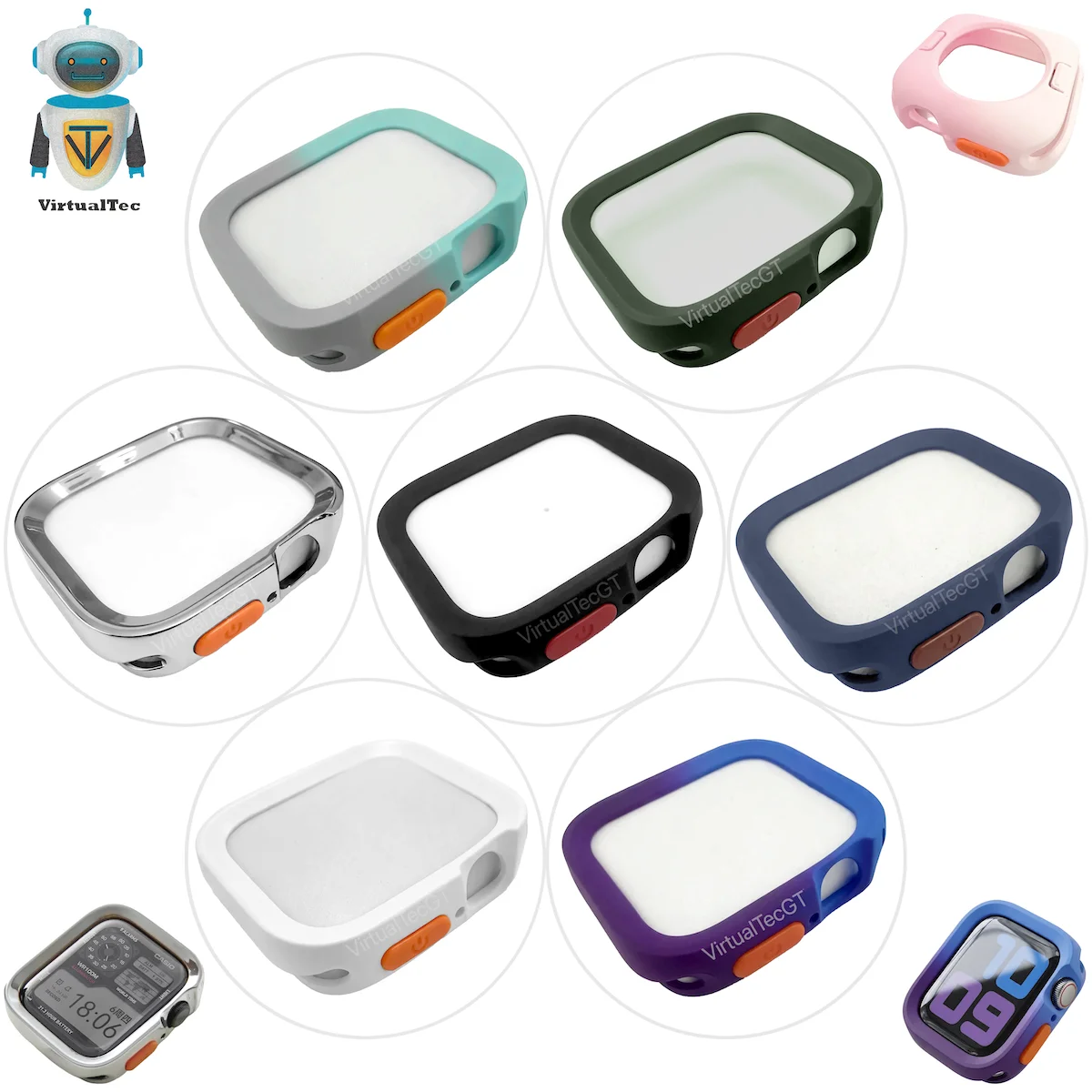 Bumper Shockproof Apple Watch (Serie 4 en adelante) - Imagen 2