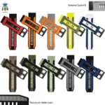 Pulsera Garmin Silicona Texturizada QuickFit 22mm